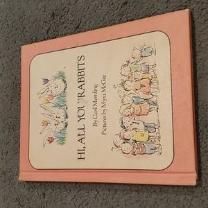 Hi, All you rabbits book by Carl memling